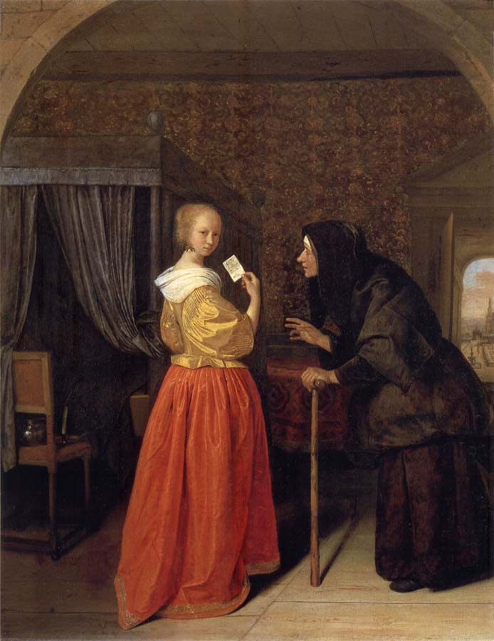 Bathsheba Receiving David-s Letter